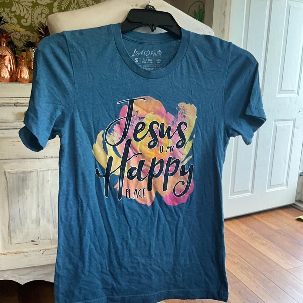 Love and Faith small short sleeve T-shirt
